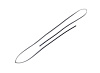 USM F4352 Windshield Molding for 2017-2020 Hyundai Elantra - image 1