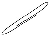 USM F4400 Windshield Molding for 2017-2018 Subaru Impreza