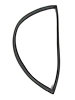 VWB 1120 73 Vent Glass Seal for 1973-1974 Chevy C10 Trucks, 1973-1974 Chevy C20 Trucks, 1973-1974 Chevy C30 Trucks - image 1