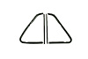 VWK 1110 51 Vent Glass Seal Kit for 1951-1955 Chevy Truck, 1951-1955 GMC Truck - image 1