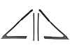VWK 1210 66 Vent Glass Seal Kit for 1966-1966 Buick Skylark, 1967-1967 Buick Skylark, 1966-1967 Oldsmobile Cutlass - image 1