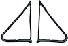 VWK 2110 80 Vent Glass Seal Kit for 1980-1986 Ford Bronco, 1980-1983 Ford F-100, 1980-1986 Ford F-150, 80-86 Ford F-250/F-350 - image 1