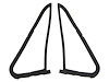 VWK 3110 72 Vent Glass Seal Kit for 1972-1974 Dodge R300, 1975-1977 Dodge D100, 1977-1977 Dodge D150, 1975-1977 Dodge D200 - image 1
