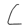 VWL 2111 61 Vent Glass Seal for 1961-1967 Ford Econoline - image 1