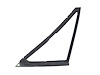 VWL 3710 68 Vent Glass Seal for 1968-1970 Dodge Charger, 1968-1970 Dodge Coronet, 1968-1970 Plymouth Belvedere - image 1