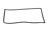 WBL DQ1056 LHS Quarter Window Seal for 1962-1967 Chevy Chevy II - image 1