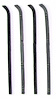WFK 1110 55 A Beltline Molding Kit for 1959-1959 Chevy 3B, 1959-1959 Chevy 3C, 1959-1959 Chevy 3D, 1959-1959 Chevy 3E/3F - image 1