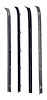 Beltline Molding Set 1981-1991 GM C/K Pickup Truck, Suburban, Blazer - image 1