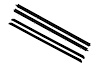 WFK 1110 82 Beltline Molding Kit for 1983-1994 Chevy S10 Blazer, 1982-1993 Chevy S10, 1992-1994 GMC Jimmy, 83-91 GMC S15 Jimmy - image 1