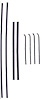 WFK 1111 60 A Beltline Molding Kit for 1960-1963 Chevy C10 Trucks, 1960-1963 Chevy C20 Trucks, 1960-1963 Chevy C30 Trucks - image 1