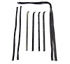 Beltline Molding & Glass Run Channel Set 1973-1980 GM C/K Series Truck, Suburban [Black] - image 1