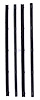 WFK 3110 72 Beltline Molding Kit for 1972-1974 Dodge R300, 1974-1974 Dodge R400, 1975-1979 Dodge D100, 1977-1979 Dodge D150 - image 1