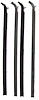 Beltline Molding Set 1980-1993 Dodge D-Series/W-Series/Ramcharger, 1980-1980 Plymouth Trailduster - image 1