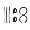 WFK 3111 61 Beltline Molding Kit for 1961-1967 Dodge D100 Series, 1961-1967 Dodge D200 Series, 1961-1967 Dodge D300 Series - image 1