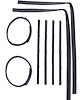 WFK 3111 72 Beltline Molding Kit for 1972-1974 Dodge R300, 1974-1974 Dodge R400, 1975-1979 Dodge D100, 1977-1979 Dodge D150 - image 1