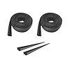 WFK 9111 05 Beltline Molding Kit for 2005-2007 Peterbilt 379 - image 1
