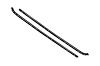 WFP 1412 73 Beltline Molding Kit for 1973-1973 Chevy Monte Carlo, 1975-1977 Chevy Monte Carlo - image 1