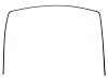 WFS D1815 Windshield Molding for 2010-2013 Ford Transit Connect - image 1