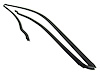 WFS F2007 Windshield Molding for 1997-2000 BMW 528i, 1999-2000 BMW 528i, 2001-2003 BMW 530i, 1997-2003 BMW 540i - image 1