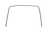 WFS F2092 Windshield Molding for 1999-2000 BMW 323i, 2001-2006 BMW 325i, 2001-2006 BMW 325xi, 2000-2000 BMW 328i - image 1