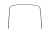 WFS F2163 Windshield Molding for 2001-2006 BMW 325Ci, 2001-2006 BMW 330Ci, 2001-2006 BMW M3 - image 1