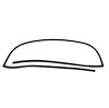 WFS F2176 Windshield Molding for 2001-2004 Lexus IS300 - image 1