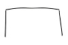 WFS F2349 Windshield Molding for 2006-2008 BMW Z4, 2006-2008 BMW Z4 - image 1