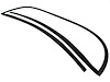 WFS F2390 RC Windshield Molding for 2004-2006 Lexus RX330, 2006-2008 Lexus RX400h, 2007-2008 Lexus RX350 - image 1