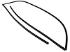 WFS F2392 Windshield Molding for 2004-2008 Nissan Quest - image 1