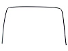 WFS F2510 Windshield Molding for 2005-2008 Nissan Pathfinder, 2005-2011 Nissan Xterra - image 1