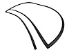 Windshield Molding for 2005-2008 Toyota Avalon - image 1
