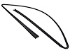 WFS F2836 Windshield Molding for 2007-2013 BMW 328i, 2008-2013 BMW M3, 2007-2013 BMW 335i - image 1