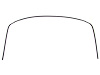 WFS F3456 Windshield Molding for 2012-2017 Nissan NV1500, 2012-2017 Nissan NV2500, 2015-2015 Nissan NV2500, 12-17 Nissan NV3500 - image 1