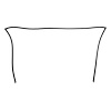 WFS F4189 Windshield Molding for 2016-2021 Mazda CX-3 - image 1