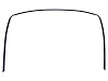 WFS F714 Windshield Molding for 1994-1997 BMW 318i, 1994-1995 BMW 325i, 1997-1999 BMW 328i, 1995-1999 BMW M3, 1998-1999 BMW M3 - image 1
