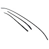 WKT 1057 Windshield Molding for 1990-1994 Chrysler LeBaron, 1989-1995 Dodge Spirit, 1989-1995 Plymouth Acclaim - image 1