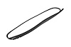 WKT D1145 Windshield Molding for 1993-1997 Ford Probe - image 1
