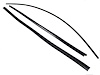 Windshield Upper, Lower Reveal Molding Fits 2001-2005 Saturn L300 - image 1