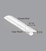 WLS 914 R100 SP Glass Seal Lockstrip for 1971-1974 Dodge B100 Van, 1975-1980 Dodge B100, 1981-1993 Dodge B150 - image 1