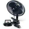 12V Oscillating Fan Black - image 1