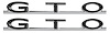 1K0041 Emblem, Quarter Panel, 1964-67 GTO, Pair - image 1