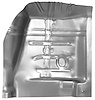 Floor Pan Quarter Section 1968-72 A-Body ex El Camino Front - image 1