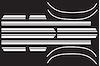 3913936-WH Decal & Stripe Kit, 1967 Chevelle, Body Side, Super Sport, Deluxe - image 1