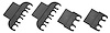 544BE32 Spark Plug Wire Holders for 1964-1988 Big Block Chevy Engines - image 1