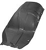 9500161-LH Inner Fenderwell, 1968-72 Chevelle/El Camino, Plastic - image 1