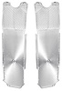 Tail Lamp Inner Diffuser 1966 Chevelle Wagon/El Camino - image 1