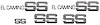 Decal 78-83 El Camino Body Stripe Kit SS Light Blue Medium Blue Dark Blue - image 1