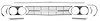 65 CHEVELLE 6 PC GRILL KI - image 1