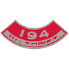 Decal Chevelle/El Camino Air Cleaner 194 - image 1