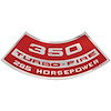 Decal Chevelle/El Camino/Monte Carlo Air Cleaner 350 285HP Turbo-Fire - image 1